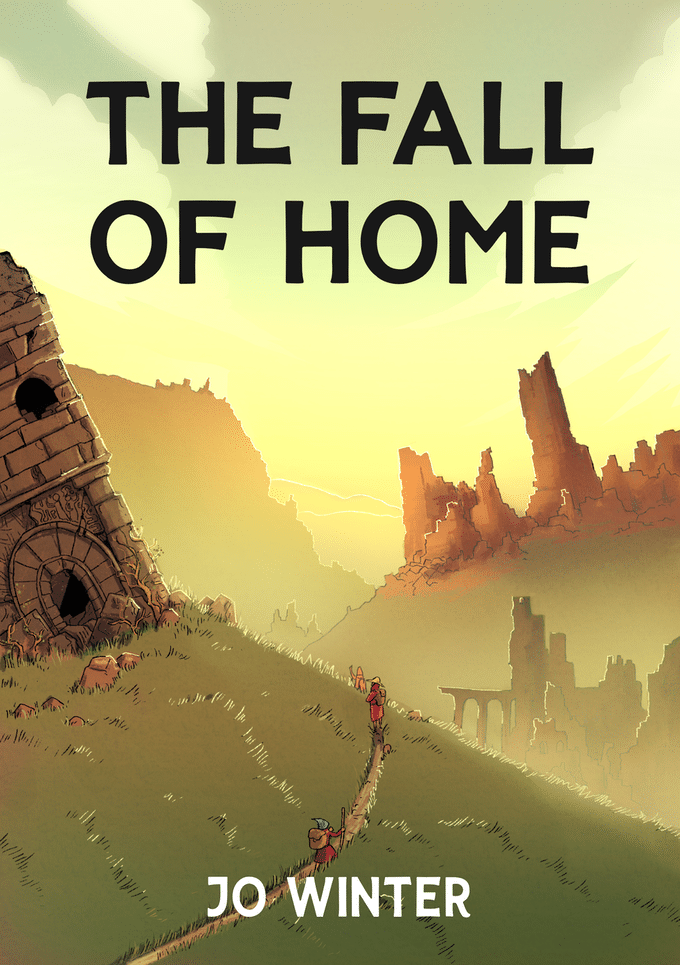 La copertina di The Fall of Home del Zine Month 2022